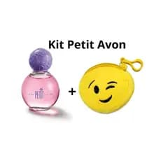 Petit Atitude Avon colônia 50ml + porta moedas emoji