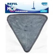 Refil para Mop Microfibra Para Mop Esfregão de Limpeza 360 Triangular Giratório