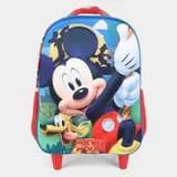 Mochila de Rodinha Disney Mickey e Pluto - Xeryus