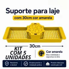 Caixa de Luz suporte para laje 30cm KIT 5