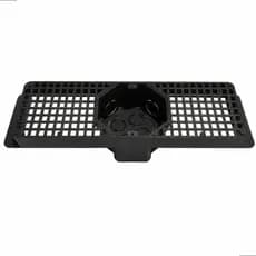 Caixa de Luz suporte para laje 30cm PRETO kit com 5