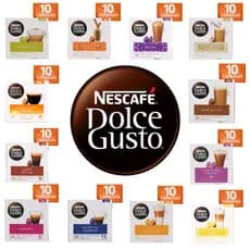 DOLCE GUSTO Capsulas de Café 10 Unidades Nescafé Vários Sabores