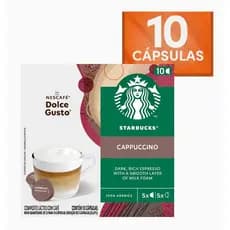 Dolce Gusto STARBUCKS CAPPUCCINO 10 Cápsulas Nescafé® Dolce Gusto®