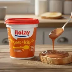 Doce de Leite Ilolay Importado Pastoso Cremoso 400g.
