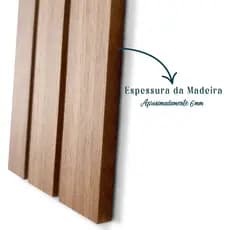 Placas Painel Ripado 100%MDF acabamento laminado - Ambientes Sofisticados e modernos 6mm VARIAS OPÇÕES