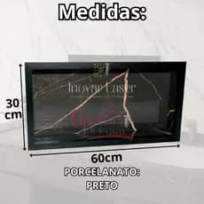 Nicho em Porcelanato porta shampoo prateleira