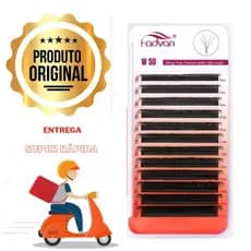 Cílios Fadvan 5d W Volume Egipcio Brasileiro Tamanhos Unicos e variados Extensao Alongamento