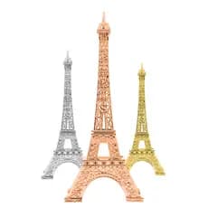 Enfeite Torre Eiffel Miniatura 25cm Metálica