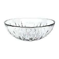 Saladeira de Vidro Riviera 1,5 Litros - Vidro Temperado 21cm Alta Transparência - Tigela Euro Home