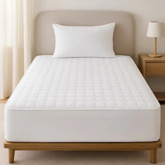 Capa de Colchão Solteiro Impermeável 1.88 x 88 x 35cm | Protetor de Colchão Impermeável Solteiro