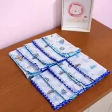 Fralda de Boca Para Bebe Fraldinha Babete Toalha Boca Kit 11 Unidades Enxoval Menina Menino