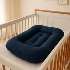 Ninho Redutor de Berço Bebe Menino Menina Sensorial Casulo Casulinho Enxoval Rosa Azul