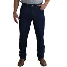 Calça Jeans Masculina Promoção Barata Reta Tradicional Serviço Reforçada Plus Size