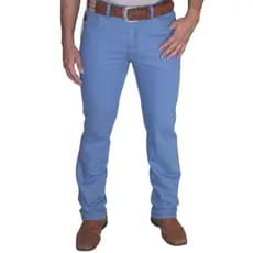 Calça Country Masculina Rodeio Delave Stone Amaciada Tradicional com Elastano "MINIMOS DEFEITOS"