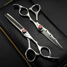 Tesoura Para Cortar Cabelo 6.0 Polegadas Barbeiro Des @ @ Bas @ @ Te Tesoura Kit De Cabeleireiro Barbeiro Profissional Para Cabeleireiro