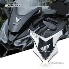 Adesivos de metal para motocicletas Honda, adesivos personalizáveis para carros de luxo