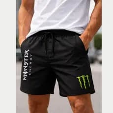 Bermuda Tactel Masculina  Energy Estilo Esportivo com Bolso – Leve e Confortável