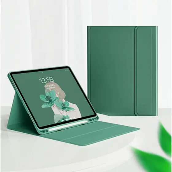 Para Samsung Galaxy Tab S7 FE S7 S8 S9 Plus S6 Lite 2020/2022 A7 10.4 A8 10.5 A9 Ultra Slim Leve Porta-Lápis