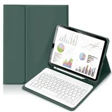 Capa De Teclado Bluetooth Para iPad Air 4 5 10.9 " 10 11 Pro 11 10.2 11 M2 M3 Com Slot Lápis