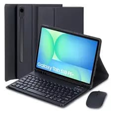 Capa De Teclado Bluetooth Para Samsung Galaxy Tab S10 FE + Plus 13.1 " 2025 SM-X620 X626B Com Lápis