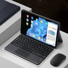 Capa De Teclado Touchpad Bluetooth Para Lenovo Idea Tab 11 2025 TB-336ZU/FU M11 2024 TB330FU K11 Suporte De Couro