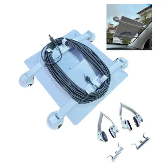 Suporte Starlink Mini G4 Com Ventosas Para Fixação Rápida Segura Teto Solar de Carro Vidro traseiro