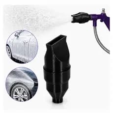 Bico Gerador Espuma Pulverizador Compressor Ar Engate Preto