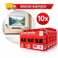 Kit 10 Suporte Para Tv Fixo Universal Led E Lcd 10 A 90 Polegadas Até 40kg