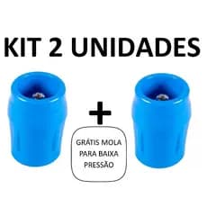 KIT 2 Válvula Bloqueadora de Ar 3/4 - Com 2 MOLAS - Economia na Conta Água - Produto Top - SEM ROSCA