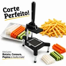 Picador Cortador de Legumes Industrial Batata Tomate Lâmina Inox