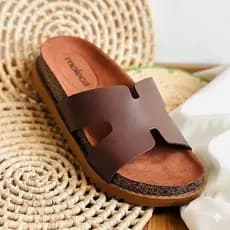 SANDALIA PLATAFORMA CHOCOLATE CONFORT 37