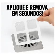 Tela para Ralo Protetor Banheiro Insetos Barata e Reparo em Tela Mosquiteiro