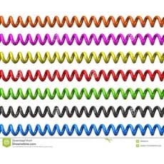 Espirais para Encadernação Coloridos pct c/ 100 unidades