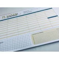 Planner Semanal De Mesa - Para O Ano Todo