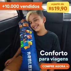 Almofada Protetora Para Cinto Segurança Carro Viagem Descanço Conforto Sublimação