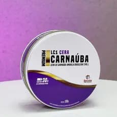 Cera de Carnaúba Lincoln LC1 Premium 100g - Tipo 1 com Brilho Profundo