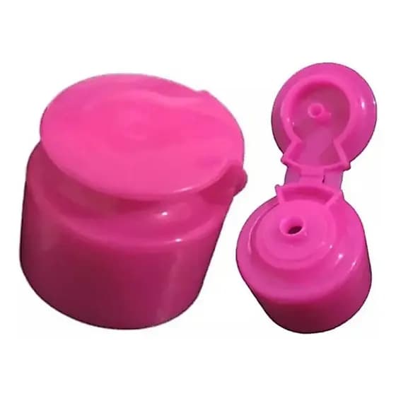25 Tampas Flip Top Ômega Cores Variadas