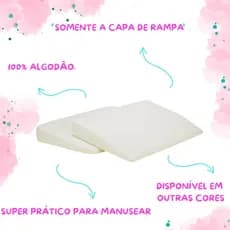 Capa Rampa Para Berço Anti Refluxo 100% Algodão