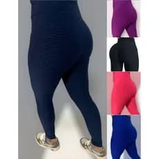 🔥Calça Legging Bolha Suplex Cós Alto, Alta Compressão Fitness 🔥  Vestimentas Esportivas e para o Ar Livre