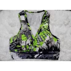 Top Nadador Fitness Plus Size Feminino Academia com Bojo Alta Sustentação Esportes e Atividades ao Ar Livre