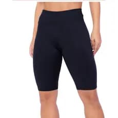 Short BERMUDA FEMININA DE ACADEMIA SUPLEX POWER ZERO TRANSPARÊNCIA Esportes e Atividades ao Ar Livre