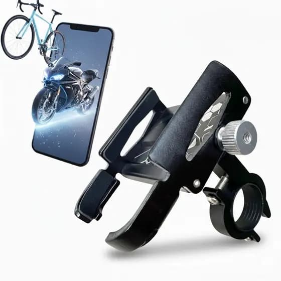 Suporte Celular Universal P/ Bicicleta Moto E Patinete Eletrico Alumínio JWS WS-8228