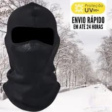 Touca Ninja Toca Balaclava Proteção Uv50+ Térmica Resistente Motoqueiro Militar PaintBall Ciclismo