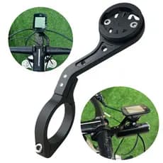 Suporte Para Gps Bicicleta Garmin Xoss E Lanterna Mtb Speed Preto Aluminio WS-5266