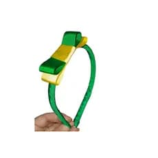 Tiara Laço Infantil Verde Amarelo Copa Do Mundo Brasil Arco com Laço Infantil Arquinho Infantil Tiara Infantil Copa