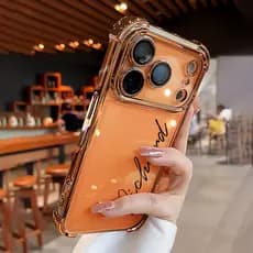 A Nova Capa De Telefone Com design De Nome anti-Queda De Quatro Cantos É Adequada Para iphone 17 pro max 15 14 13 12 11