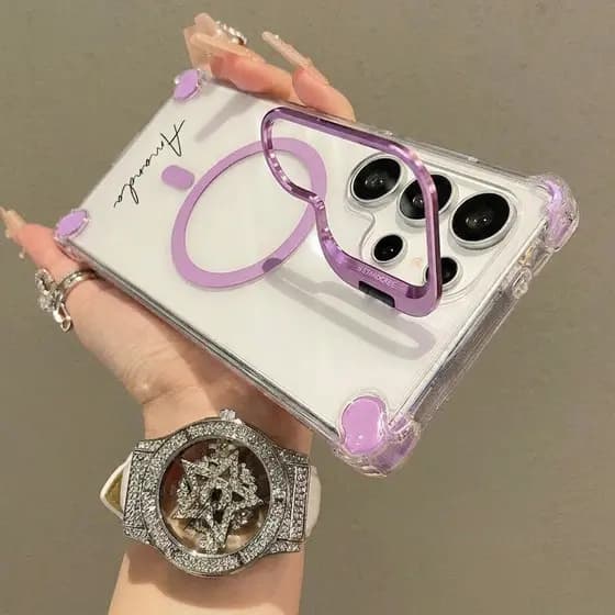 Nova Capa De Telefone De Quatro Cantos À Prova De Choque , Multifuncional E Com Texto Personalizado Compatível Samsung G