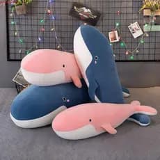 JUNYUE Gigante Baleia Brinquedo De Pelúcia Corte Macio Boneca Crianças Brinquedos Decorar Dos Desenhos Animados Tubarão