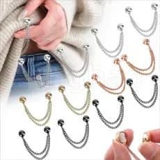 4 Pçs/set Clipes Magnéticos De Roupas Broche Ímã Boutonniere Pinos Delicados Acessórios Multifuncionais