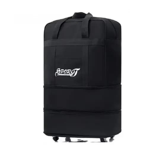 Bolsa Dobrável Para Viagem Mala Viagem Grande com Rodinhas tamanho ajustável para viajens